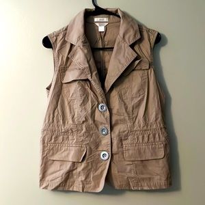 Brown vest